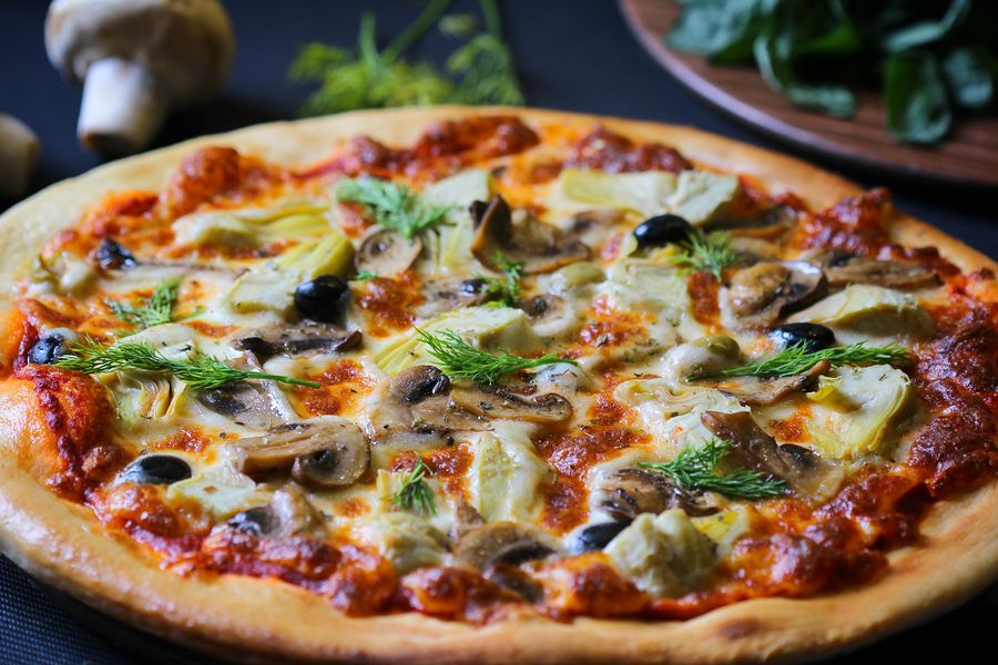Capricciosa pizza